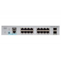 Коммутатор Cisco Catalyst, 16 x GE (PoE), 2 x 1G SFP, LAN Lite WS-C2960L-16PS-LL