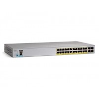 Коммутатор Cisco Catalyst 2960L, 24xGE (PoE), 4xSFP+, LAN Lite WS-C2960L-24PQ-LL