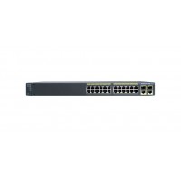 Коммутатор Cisco Catalyst 2960 Plus, 24 x FE, 2 x GE/SFP, LAN Lite WS-C2960+24TC-S