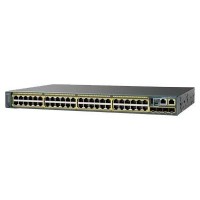 Коммутатор Cisco Catalyst, 48 x GE (PoE), 4 x SFP, LAN Base WS-C2960S-48FPS-L