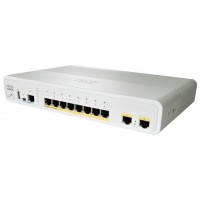 Коммутатор Cisco Catalyst, 8 x FE (PoE), 2 x 1G, LAN Base WS-C2960CPD-8PT-L