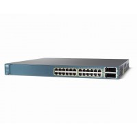 Коммутатор Cisco Catalyst, 24 x GE, 2 x 10G(X2), 265W DC, IP Services WS-C3560E-24TD-E