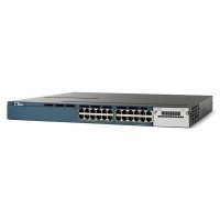 Коммутатор Cisco Catalyst 3560X, 24 x GE(UPoE), LAN Base WS-C3560X-24U-L