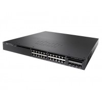 Коммутатор Cisco Catalyst 3650, 24xGE (PoE), 2xSFP, 2xSFP+, LAN Base WS-C3650-24PDM-L