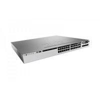 Коммутатор Cisco Catalyst, 24 x GE (PoE+), 5 AP, IP Base WS-C3850-24PW-S