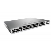 Коммутатор Cisco Catalyst, 48 x GE (PoE), 5 AP, IP Base WS-C3850-48W-S
