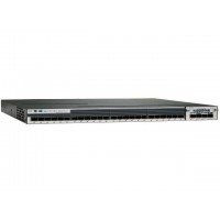 Коммутатор Cisco Catalyst, 24 x mGig (UPoE), 5 AP, IP Base WS-C3850-24XUW-S