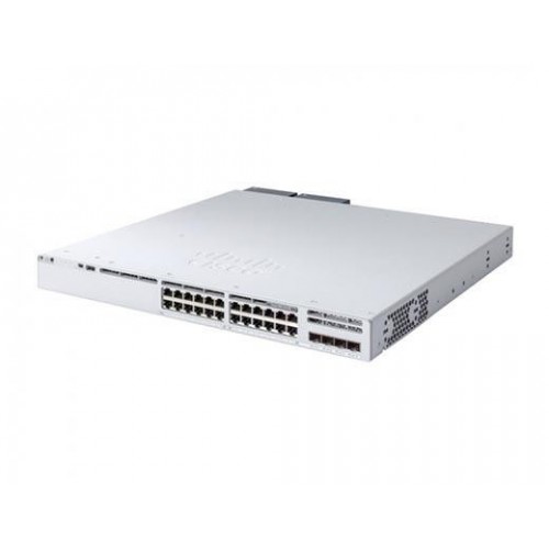 Коммутатор Cisco Catalyst 9300L, 24xGE (PoE), 4xSFP, Network Essentials C9300L-24P-4G-E
